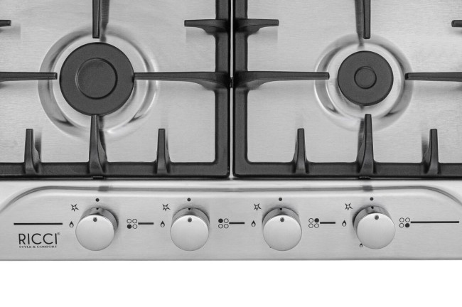 Встраиваемая газовая варочная панель Ricci RGN-620IX