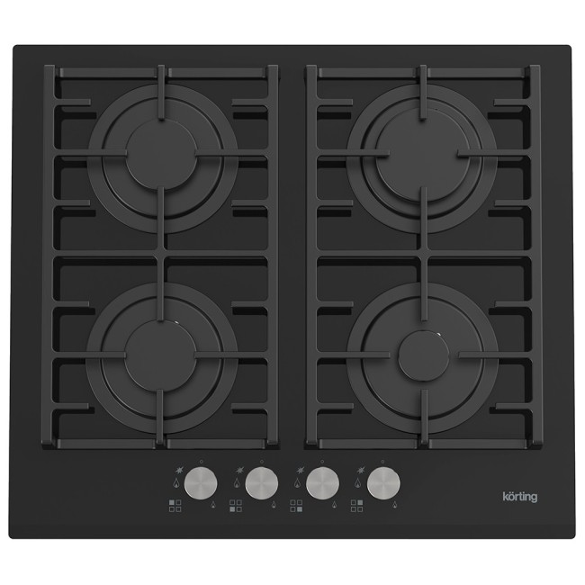 Встраиваемая газовая варочная панель Korting HGG 6805 CN Встраиваемая газовая варочная панель Korting HGG 6805 CN
