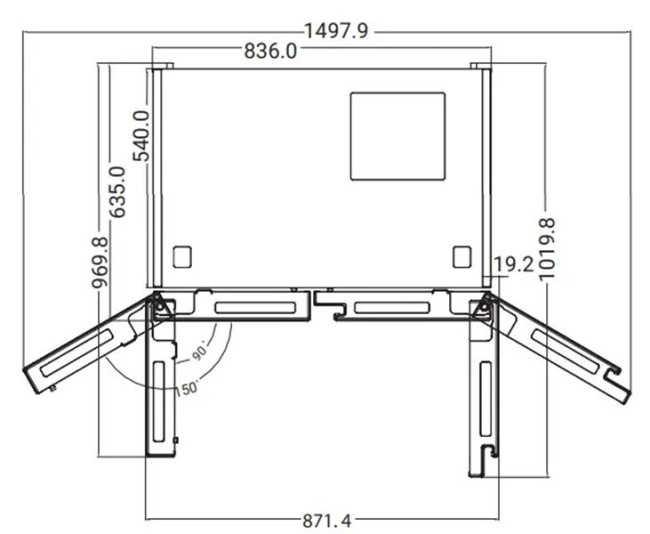 Холодильник Nordfrost RFS 484D NFYm
