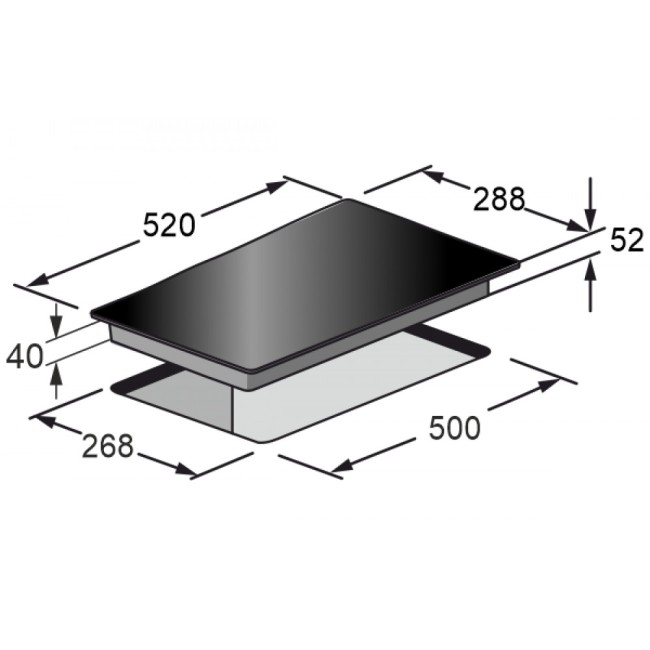 Встраиваемая электрическая варочная панель Kaiser KCT 3721 FW Встраиваемая электрическая варочная панель Kaiser KCT 3721 FW