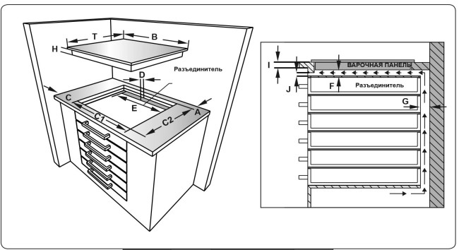 Встраиваемая электрическая варочная панель Vestel VH64E100B