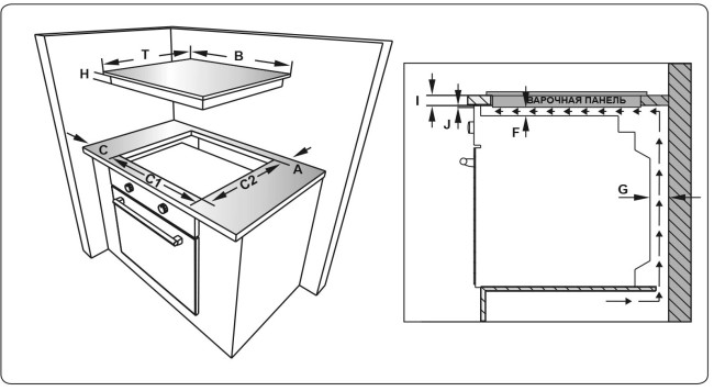Встраиваемая электрическая варочная панель Vestel VH64E100B