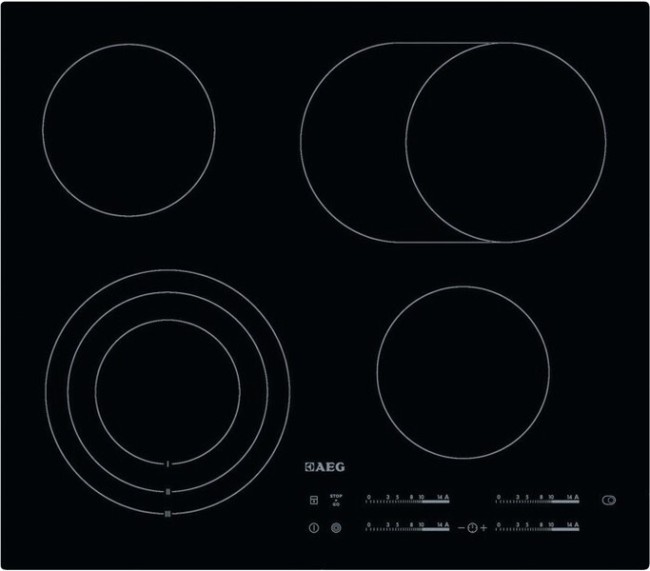 Встраиваемая индукционная варочная панель Aeg HK 654250 IB
