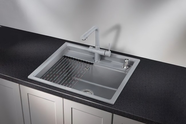 Кухонная мойка Granula KS-6003 Алюминиум Кухонная мойка Granula KS-6003 Алюминиум