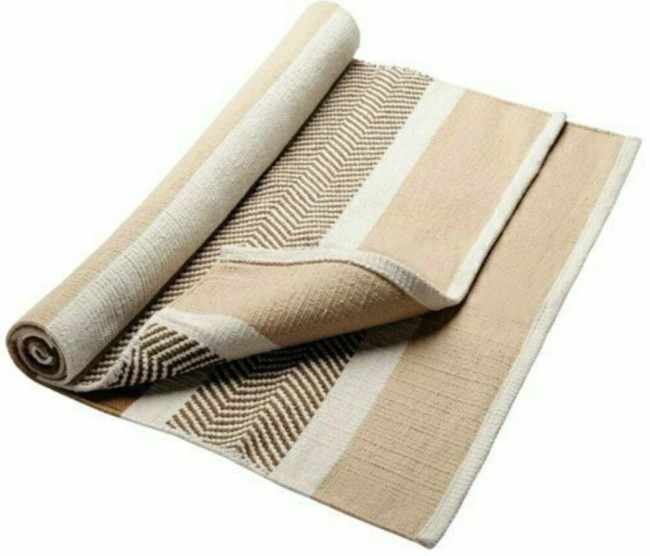 Одеяло для йоги Hugger Mugger Cotton Yoga Rug бежевый (MB-00-00)