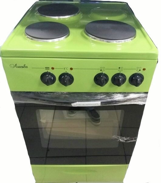 Электрическая плита Лысьва ЭП 301МС зеленый