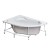 Ванна акриловая Roca LUNA ZRU9302912 Ванна акриловая Roca LUNA ZRU9302912