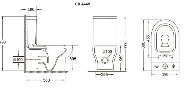 Унитаз Grossman GR-4448S
