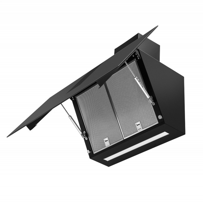 Каминная вытяжка Maunfeld Aurora 90 черный матовый Каминная вытяжка Maunfeld Aurora 90 черный матовый