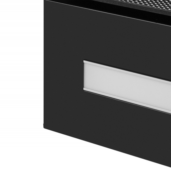 Каминная вытяжка Maunfeld Aurora 90 черный матовый Каминная вытяжка Maunfeld Aurora 90 черный матовый