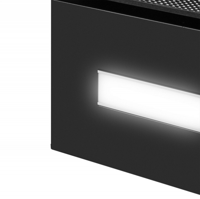 Каминная вытяжка Maunfeld Aurora 90 черный матовый Каминная вытяжка Maunfeld Aurora 90 черный матовый