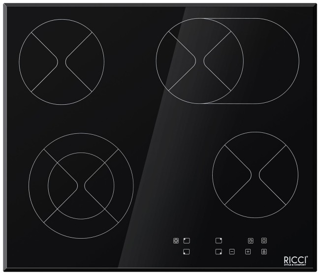 Встраиваемая электрическая варочная панель Ricci DTL-D46201B
