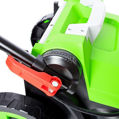 Газонокосилка аккумуляторная RedVerg RD-LM36-400BL/U + ЗУ 4А + 2 5Ач АКБ