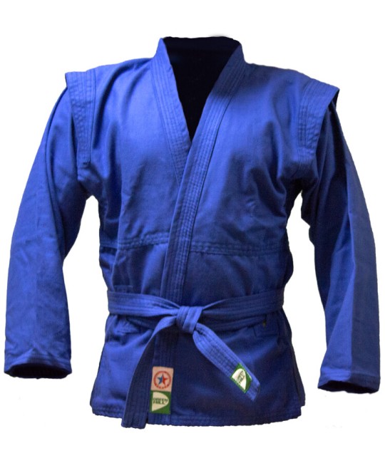 Куртка для самбо Green Hill JS-302 синий 6/190