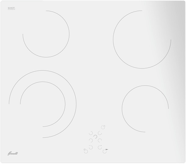 Встраиваемая электрическая варочная панель Fornelli PV 6017 Dolce white Встраиваемая электрическая варочная панель Fornelli PV 6017 Dolce white