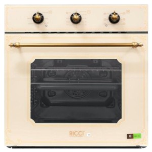 Встраиваемый электрический духовой шкаф Ricci REO 640BG ретро